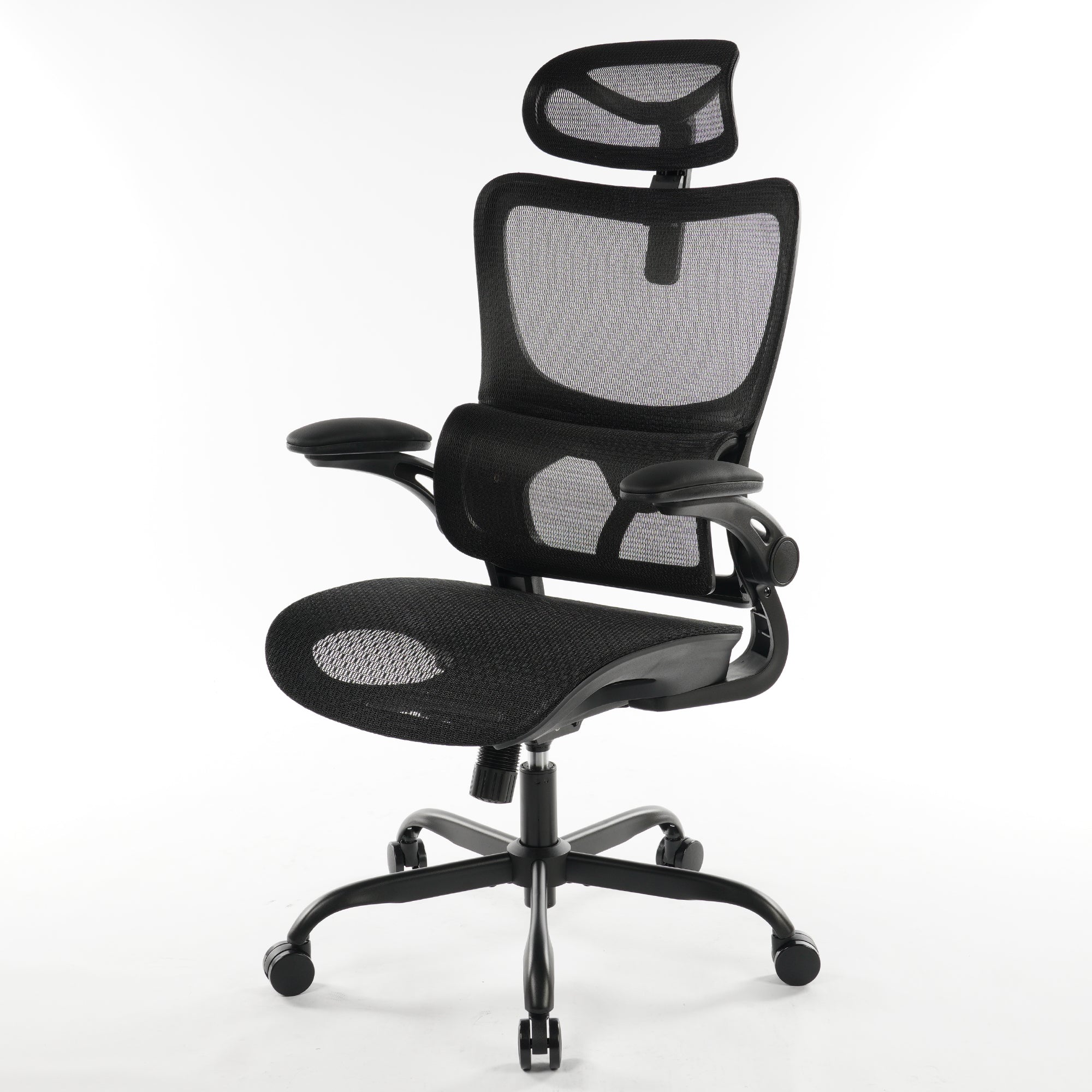 8028 Series High Back Ergonomic Office Chair Black Mesh