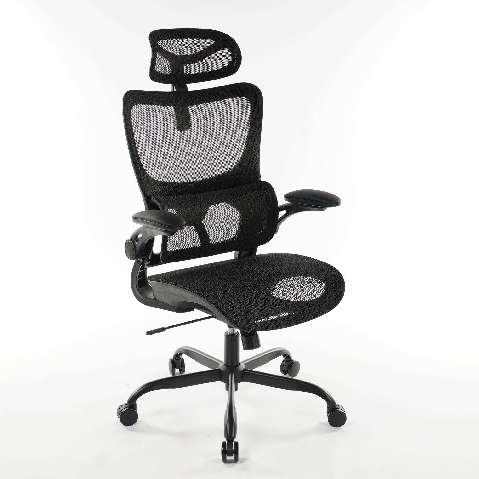 8028 Series High Back Ergonomic Office Chair Black Mesh