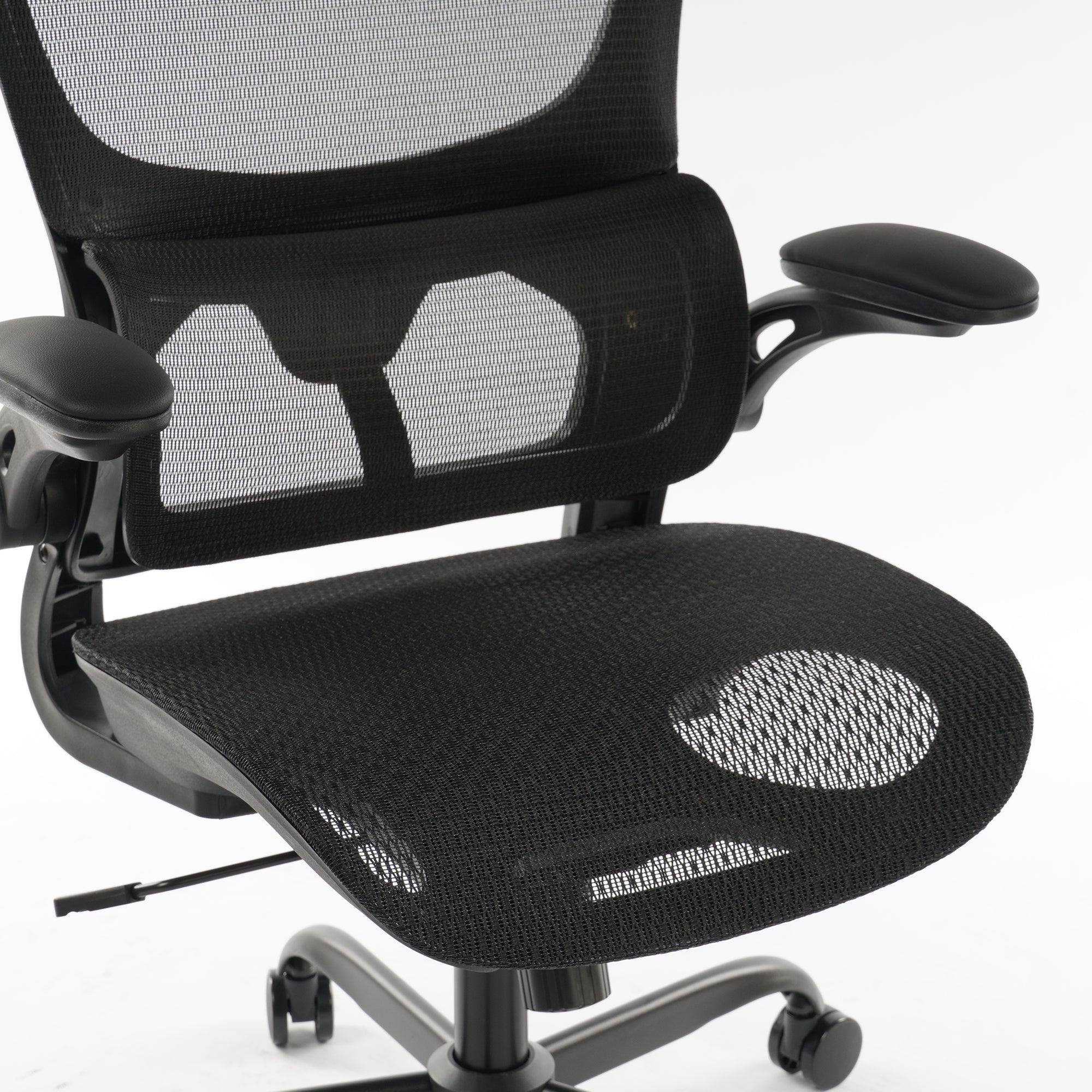 8028 Series High Back Ergonomic Office Chair Black Mesh