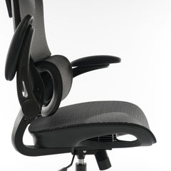 8028 Series High Back Ergonomic Office Chair Black Mesh