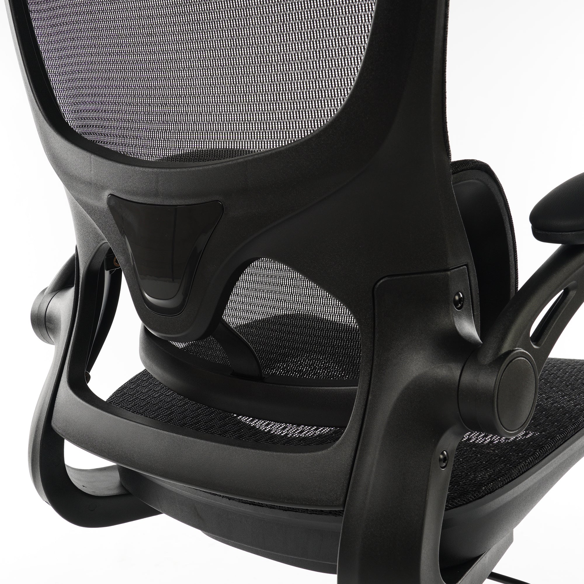 8028 Series High Back Ergonomic Office Chair Black Mesh