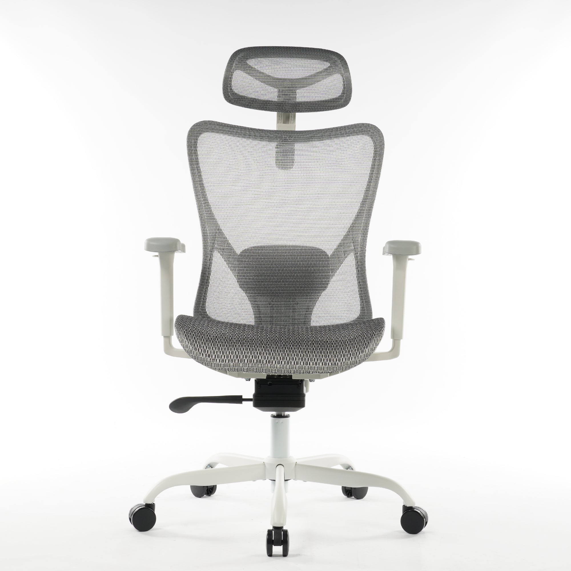 9018 Series Premium Ergonomic Office Chair Grey Mesh