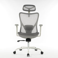 9018 Series Premium Ergonomic Office Chair Grey Mesh