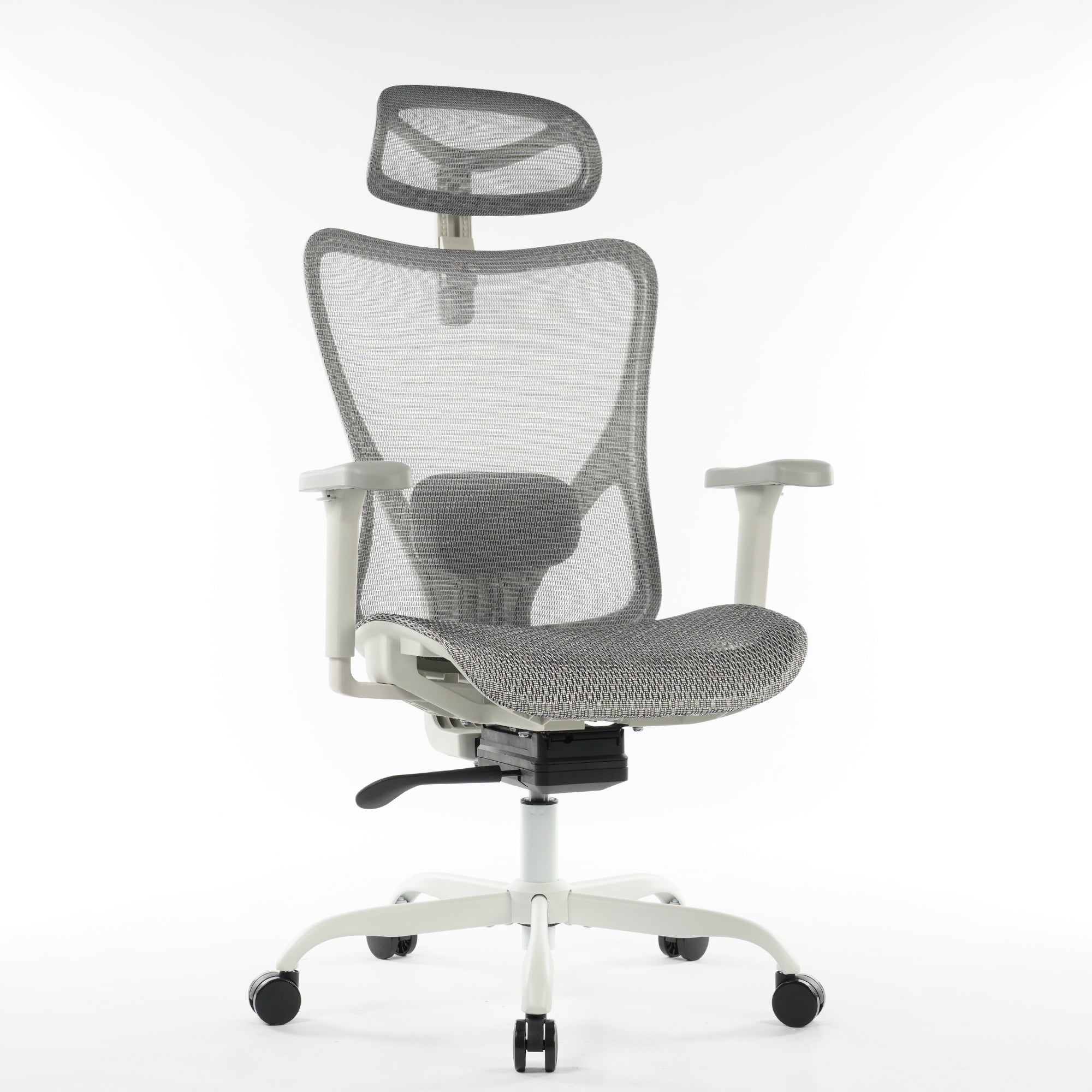 9018 Series Premium Ergonomic Office Chair Grey Mesh