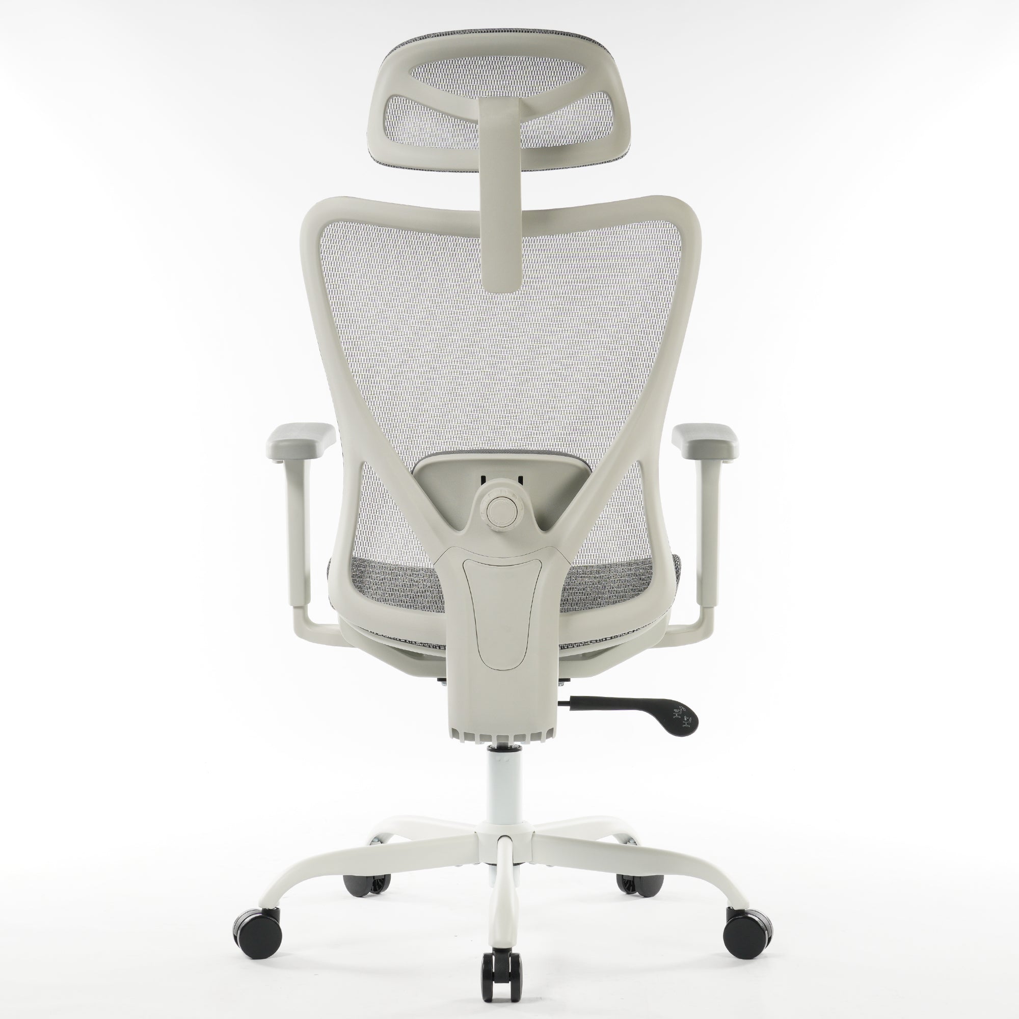 9018 Series Premium Ergonomic Office Chair Grey Mesh