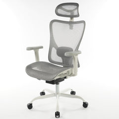 9018 Series Premium Ergonomic Office Chair Grey Mesh