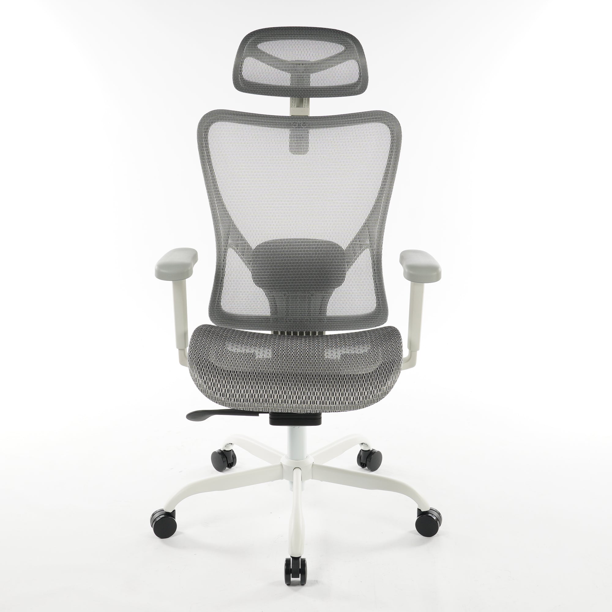 9018 Series Premium Ergonomic Office Chair Grey Mesh