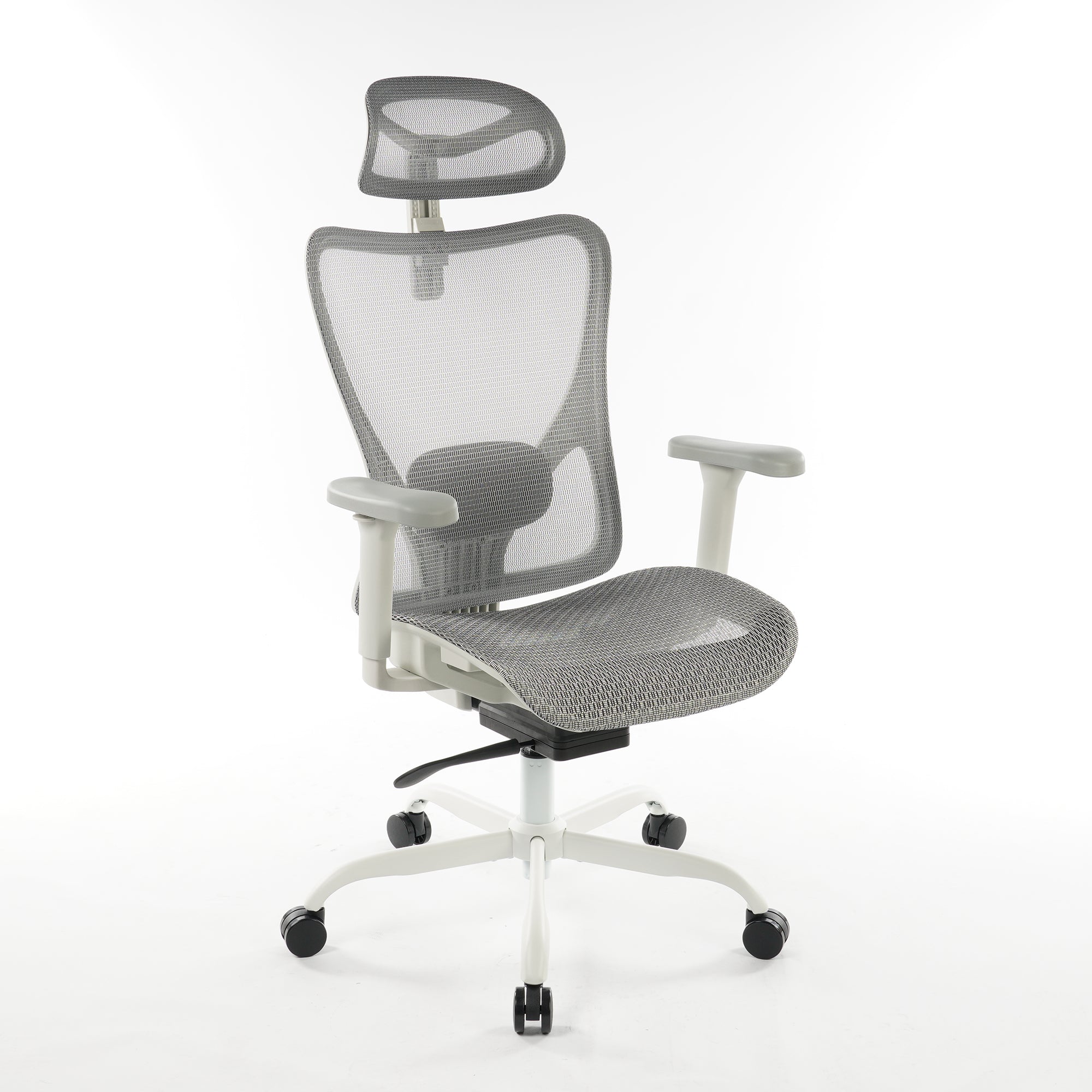 9018 Series Premium Ergonomic Office Chair Grey Mesh