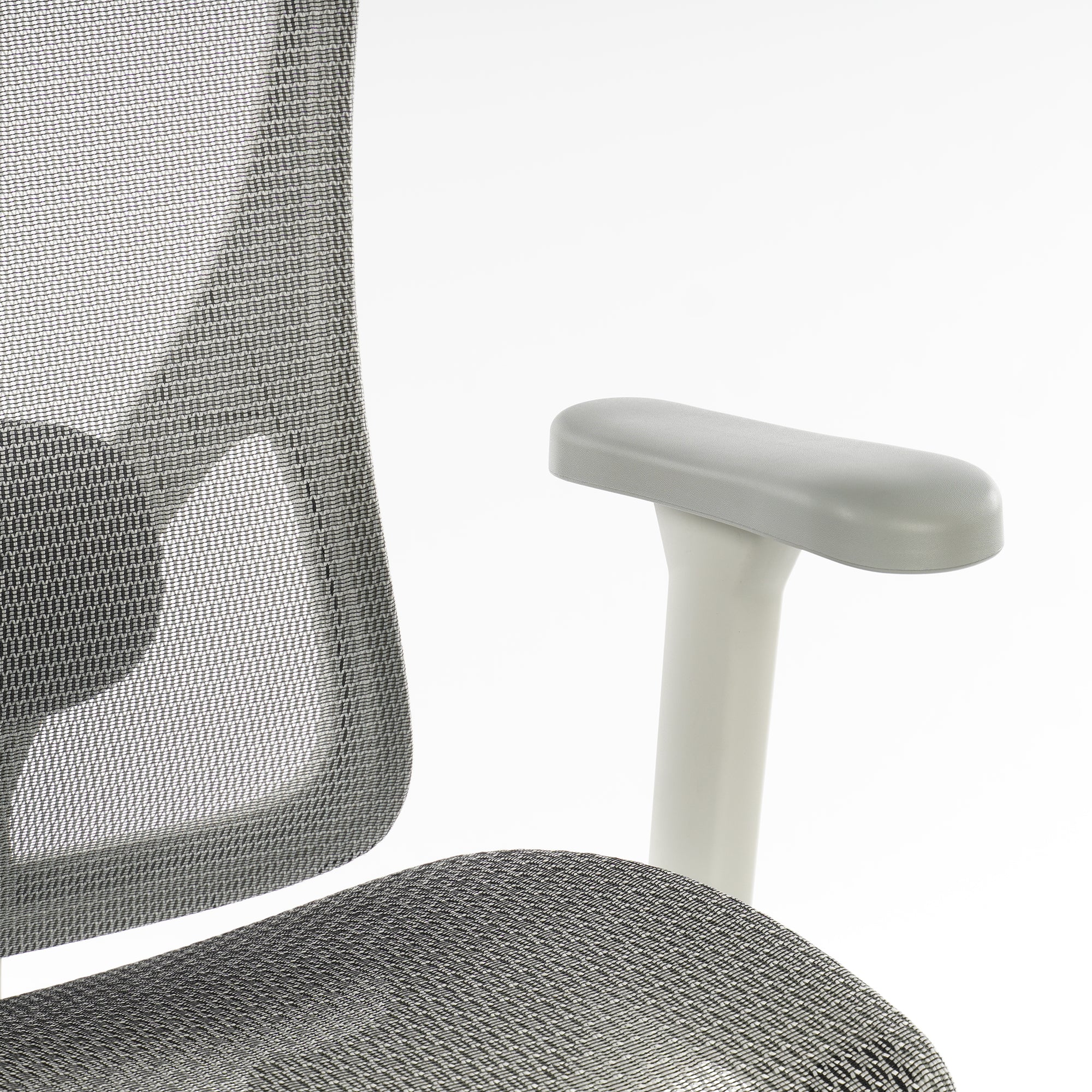 9018 Series Premium Ergonomic Office Chair Grey Mesh