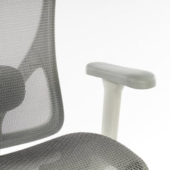 9018 Series Premium Ergonomic Office Chair Grey Mesh