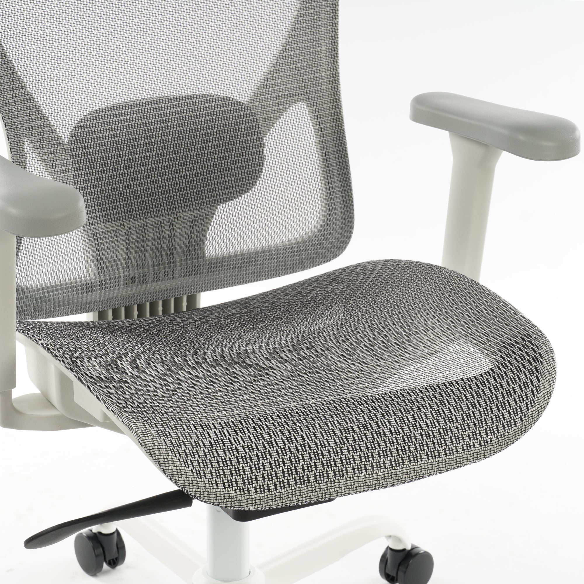 9018 Series Premium Ergonomic Office Chair Grey Mesh