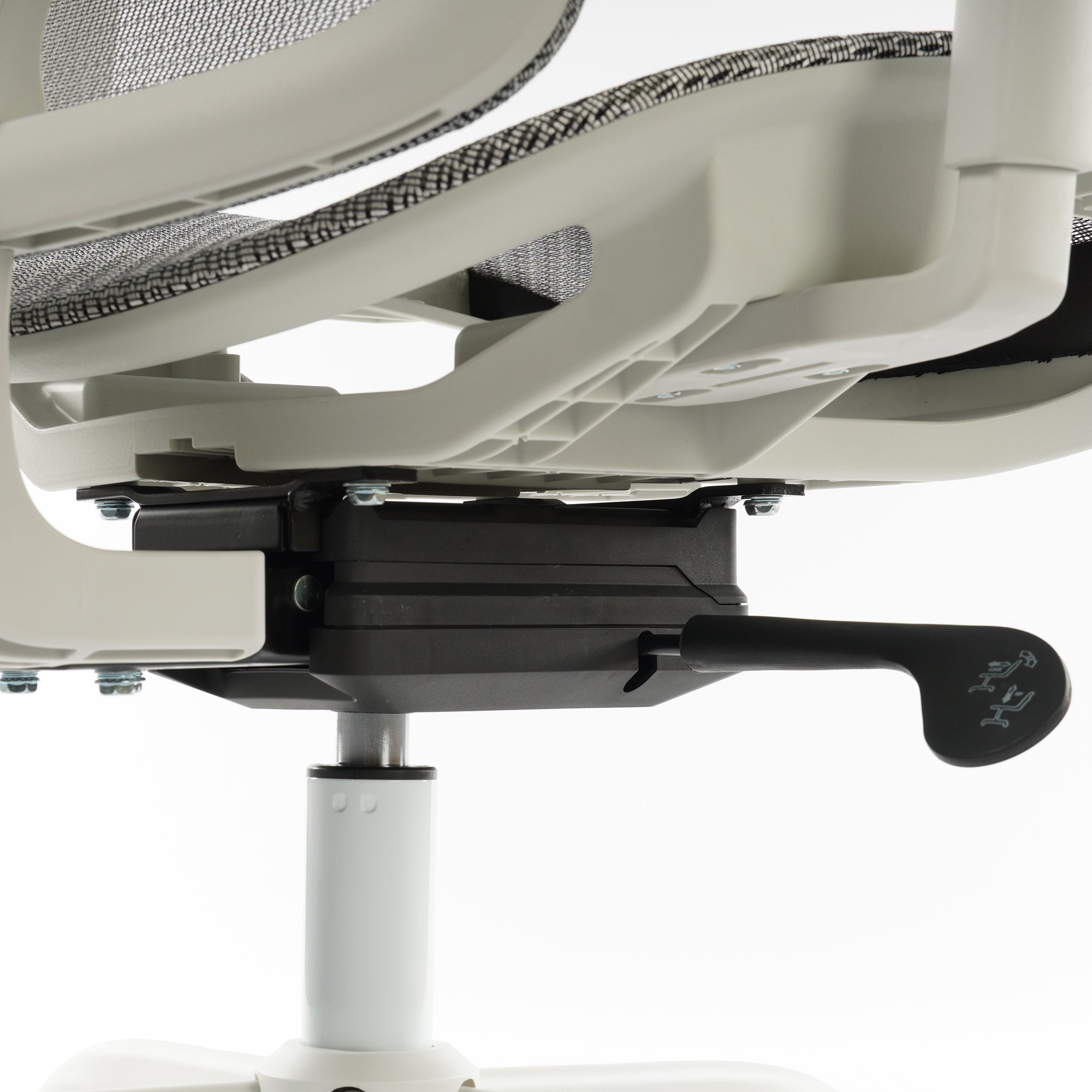 9018 Series Premium Ergonomic Office Chair Grey Mesh