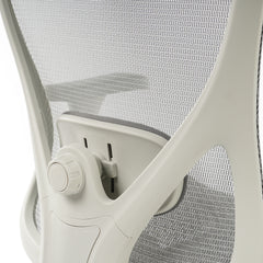 9018 Series Premium Ergonomic Office Chair Grey Mesh