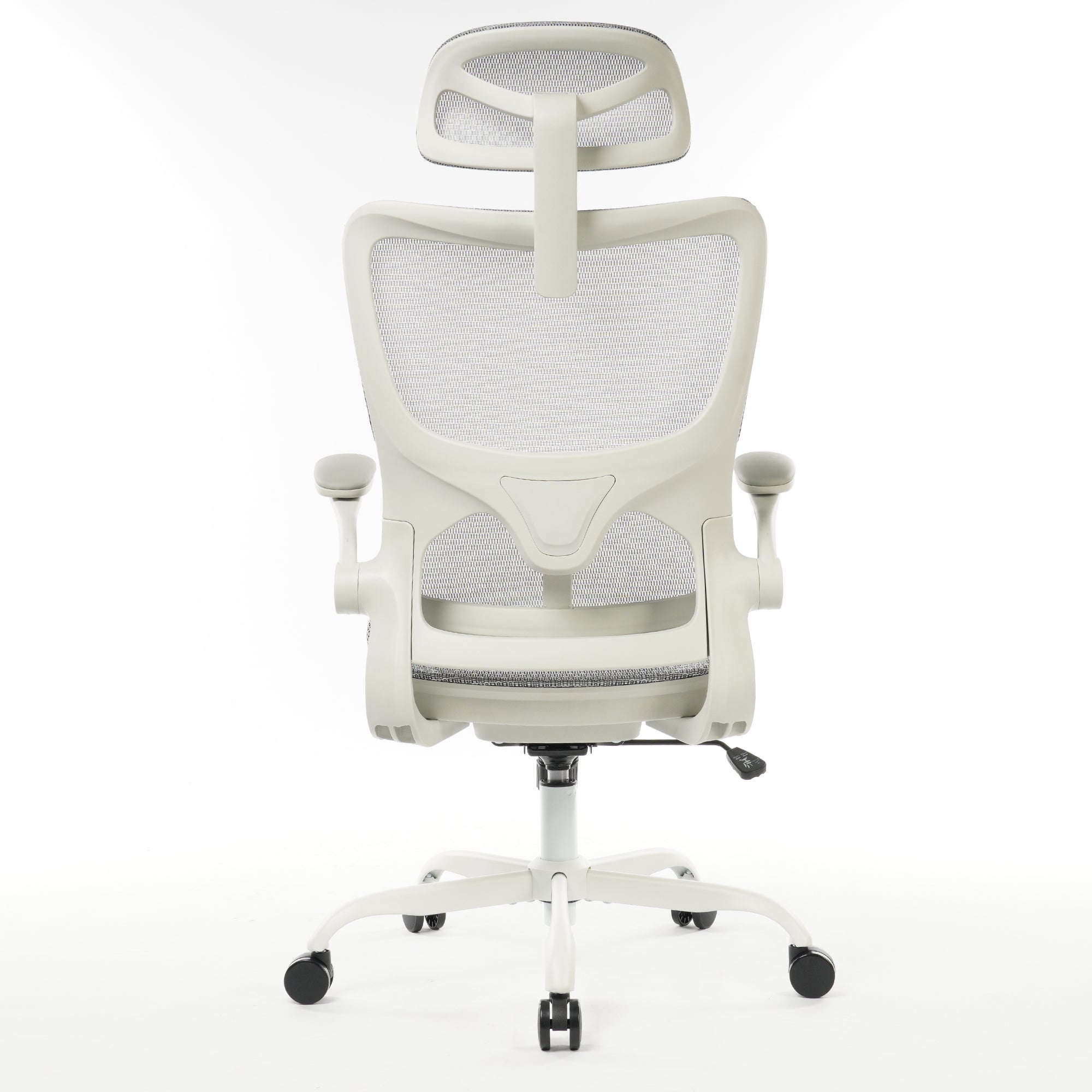 8028 Series High Back Ergonomic Office Chair Grey Mesh