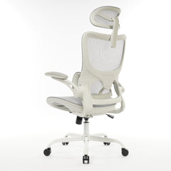 8028 Series High Back Ergonomic Office Chair Grey Mesh