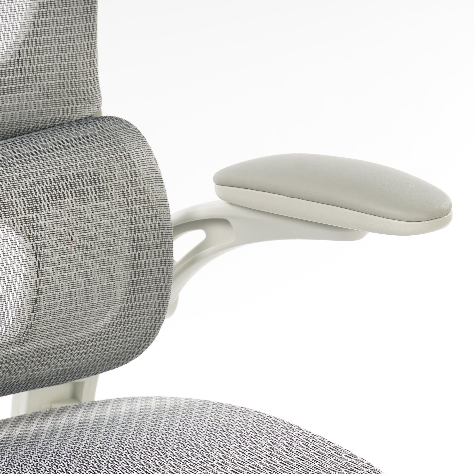 8028 Series High Back Ergonomic Office Chair Grey Mesh