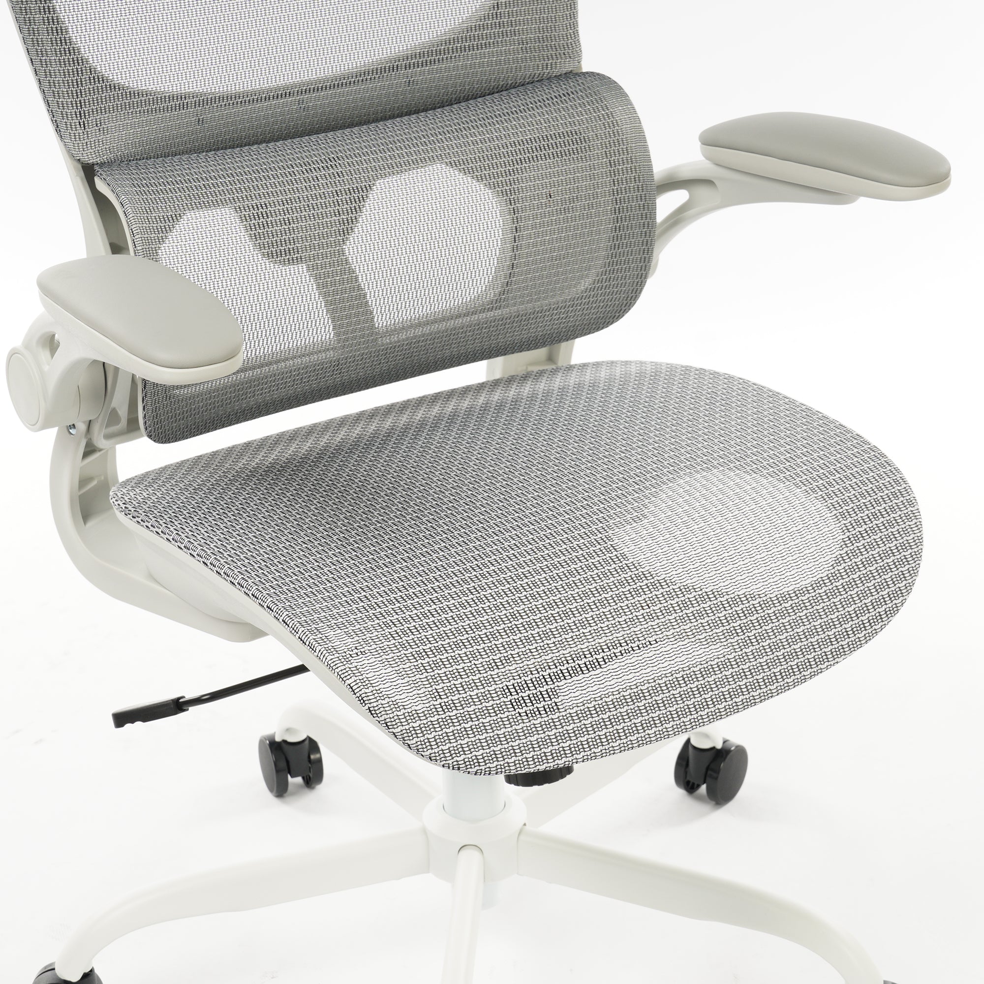 8028 Series High Back Ergonomic Office Chair Grey Mesh