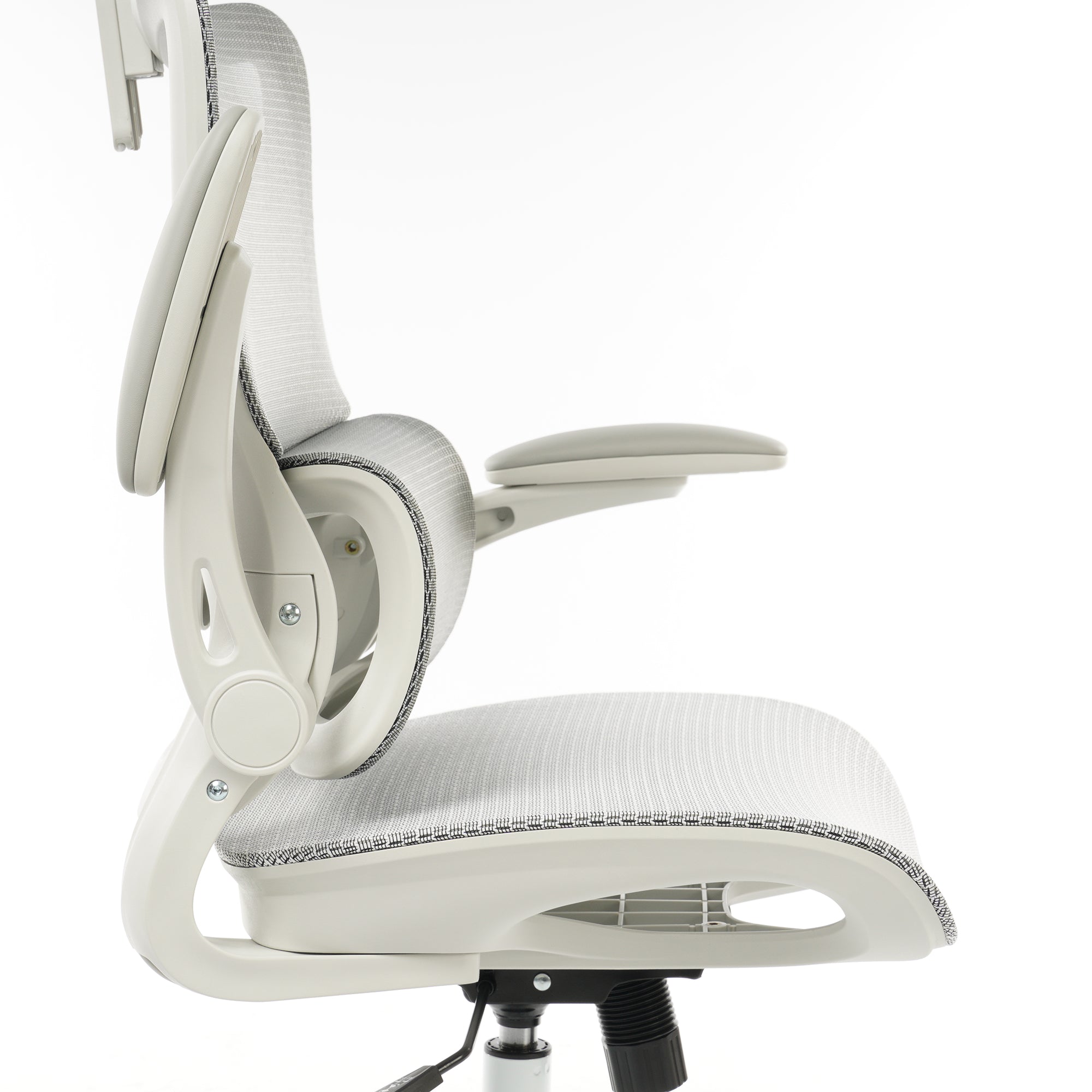8028 Series High Back Ergonomic Office Chair Grey Mesh
