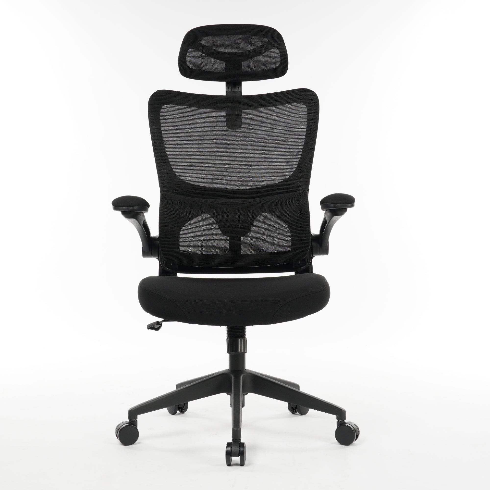 8028 Series High Back Ergonomic Office Chair Black Foam