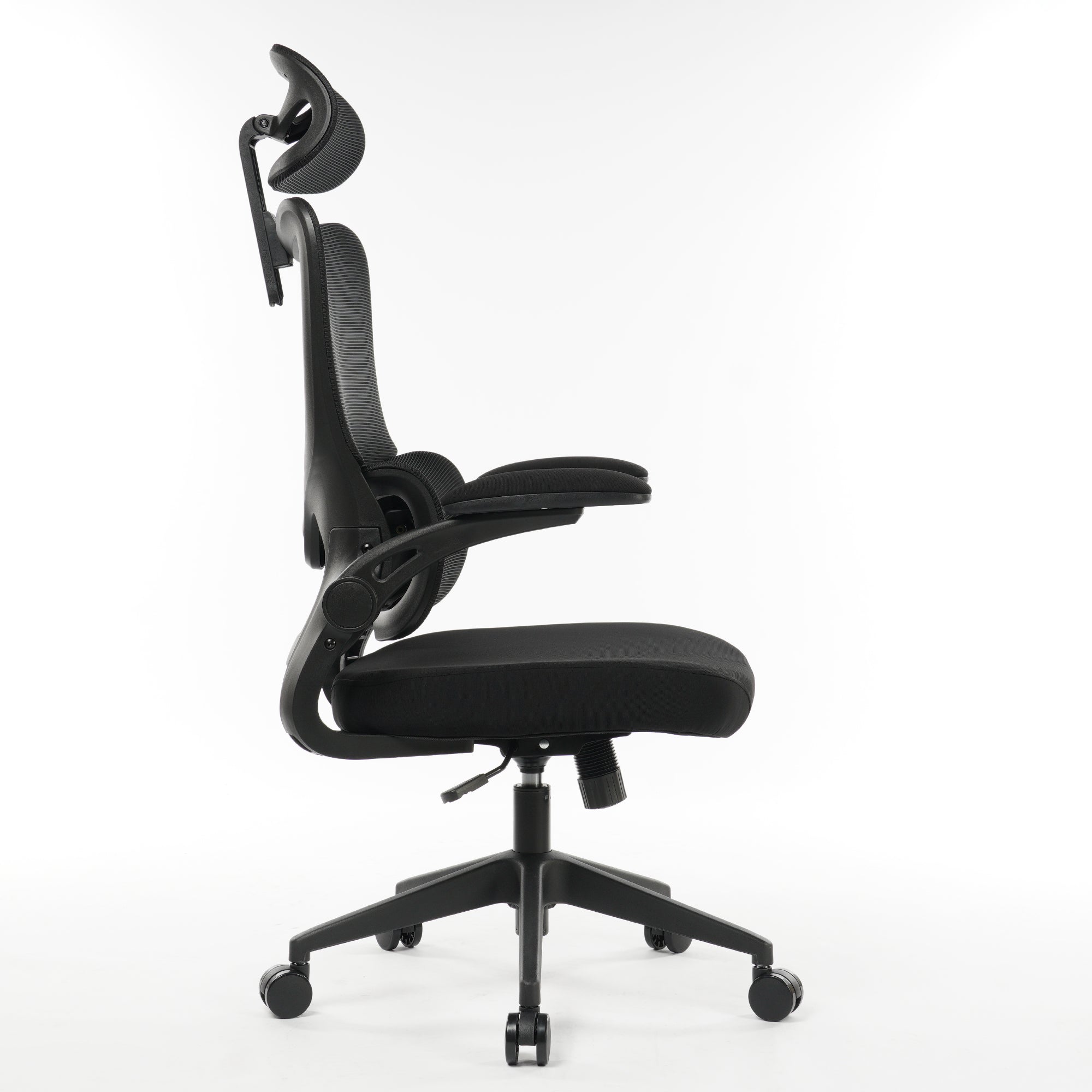 8028 Series High Back Ergonomic Office Chair Black Foam
