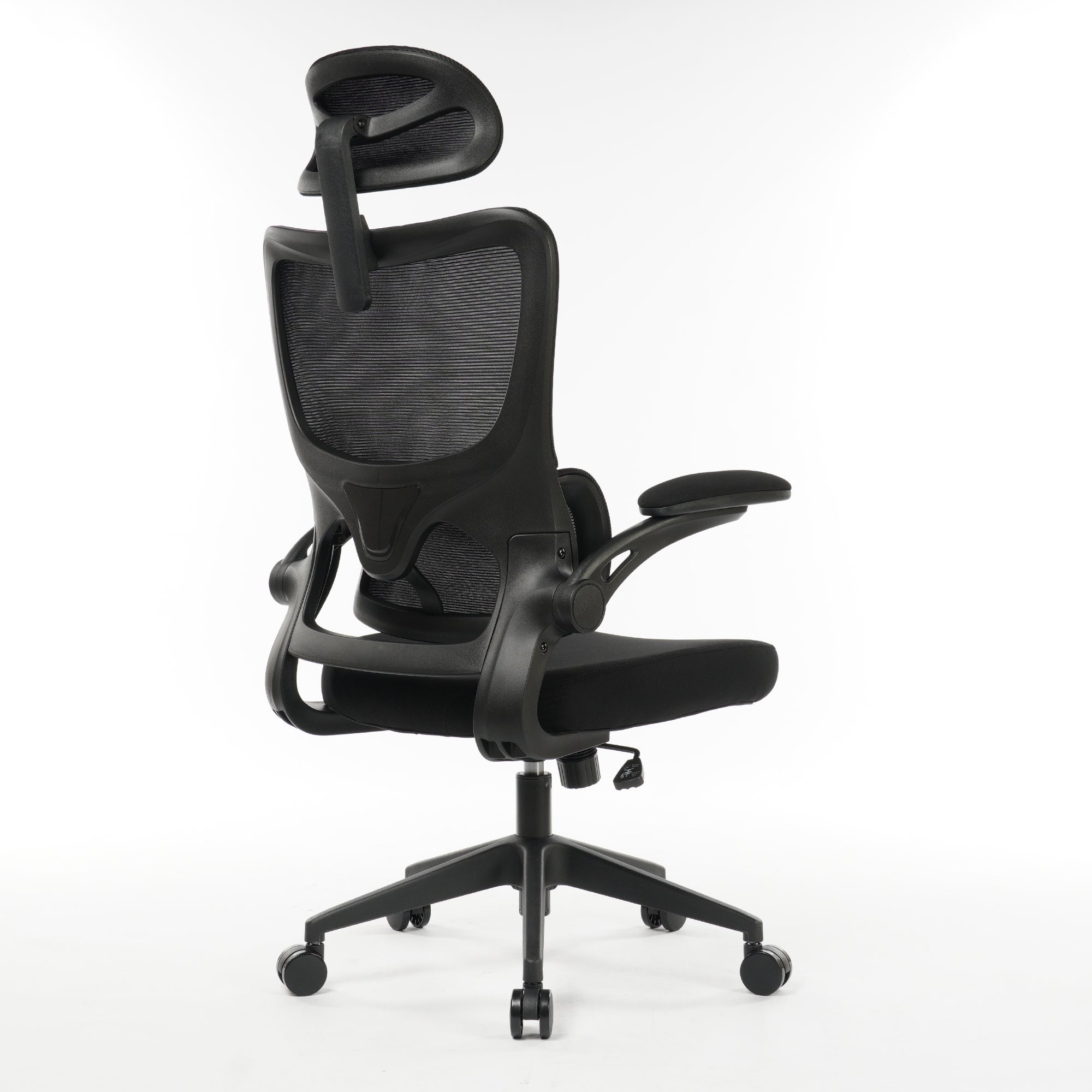 8028 Series High Back Ergonomic Office Chair Black Foam
