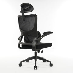 8028 Series High Back Ergonomic Office Chair Black Foam