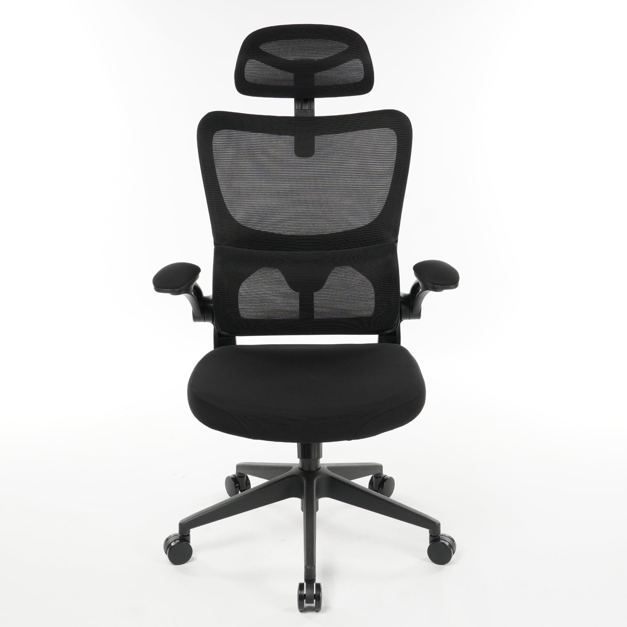 8028 Series High Back Ergonomic Office Chair Black Foam