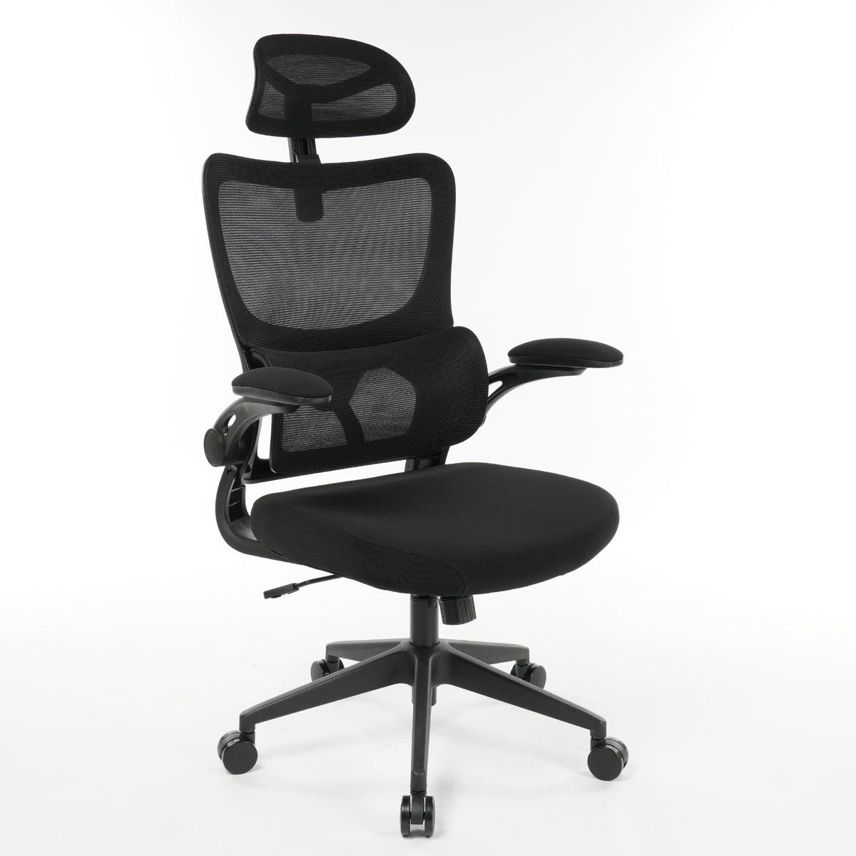 8028 Series High Back Ergonomic Office Chair Black Foam