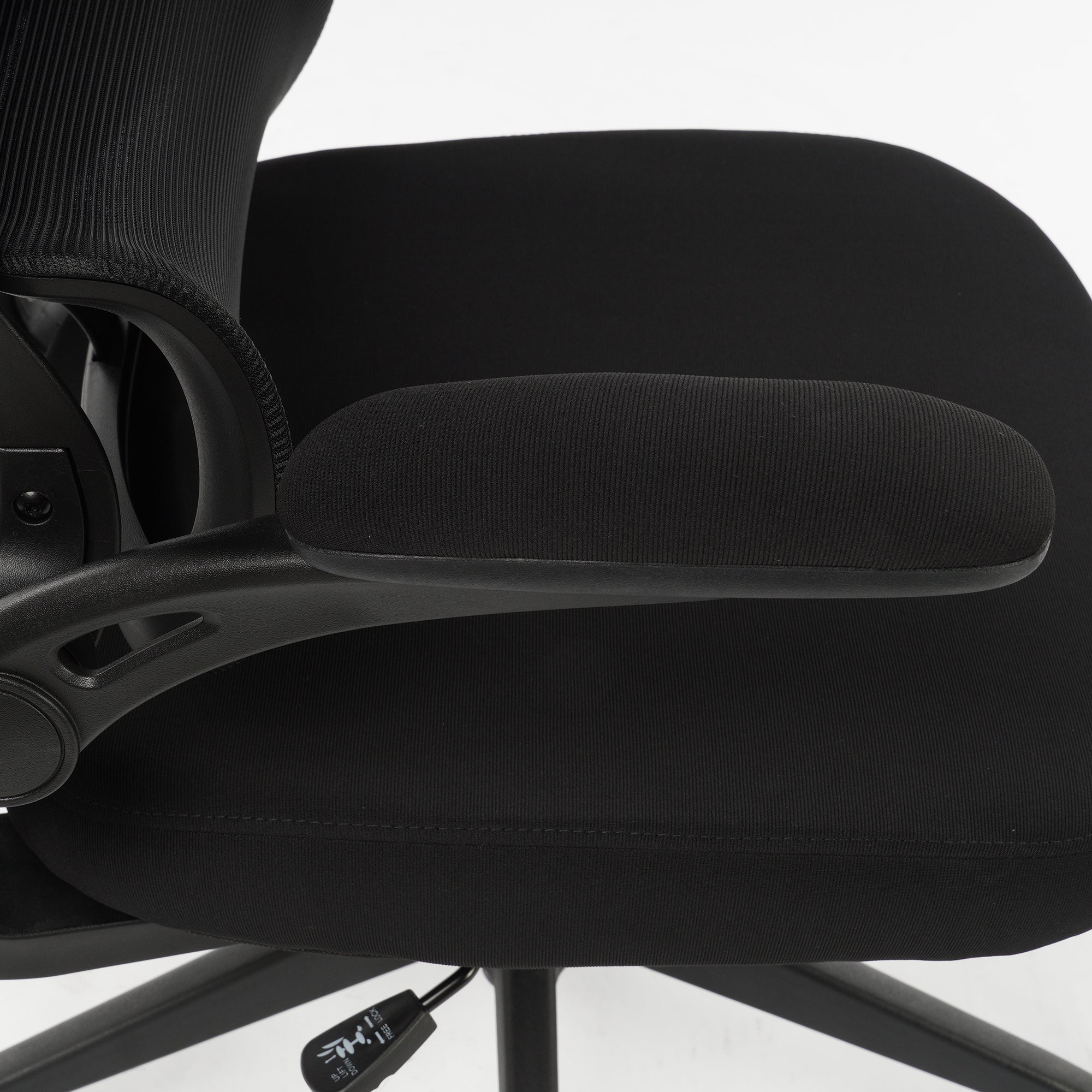 8028 Series High Back Ergonomic Office Chair Black Foam