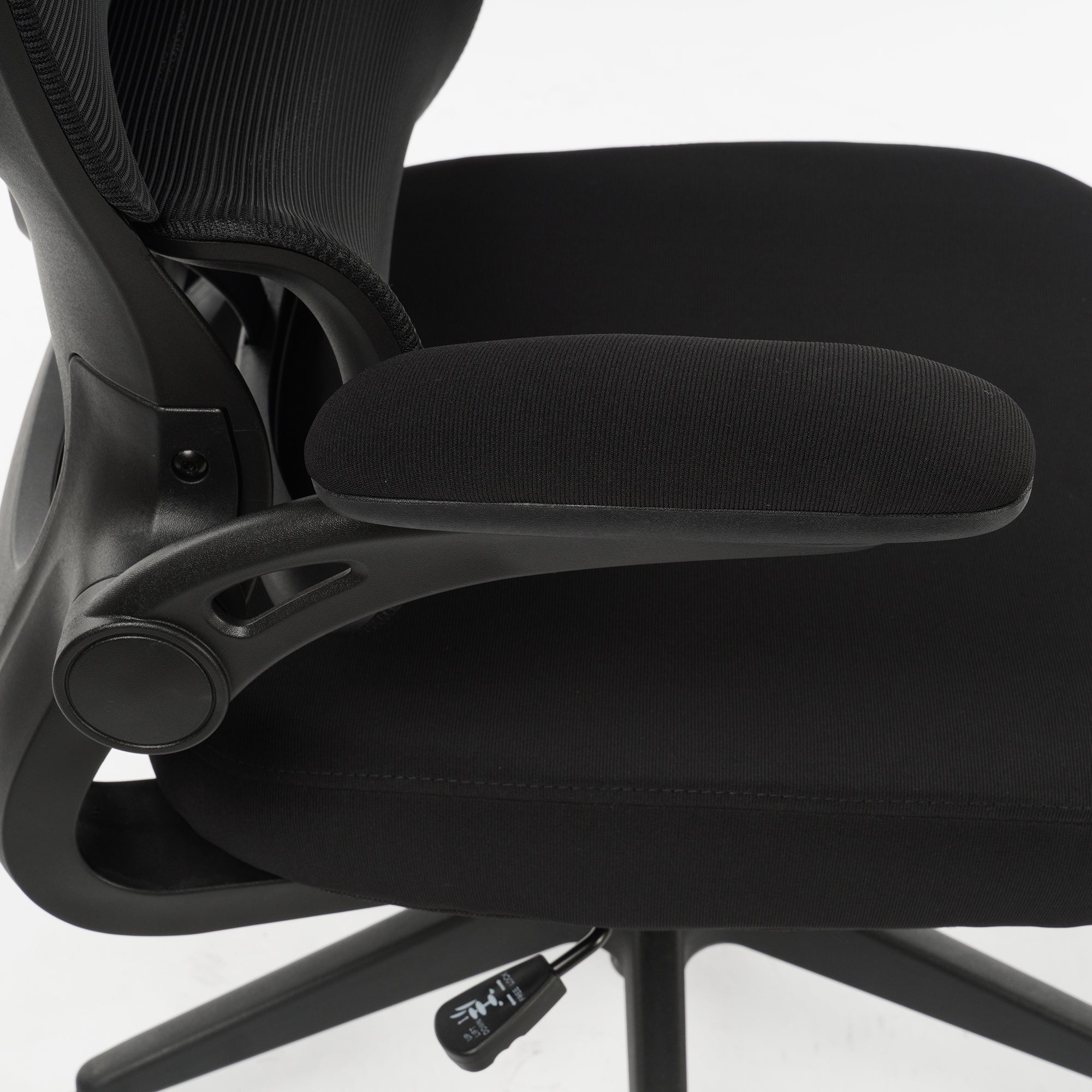 8028 Series High Back Ergonomic Office Chair Black Foam
