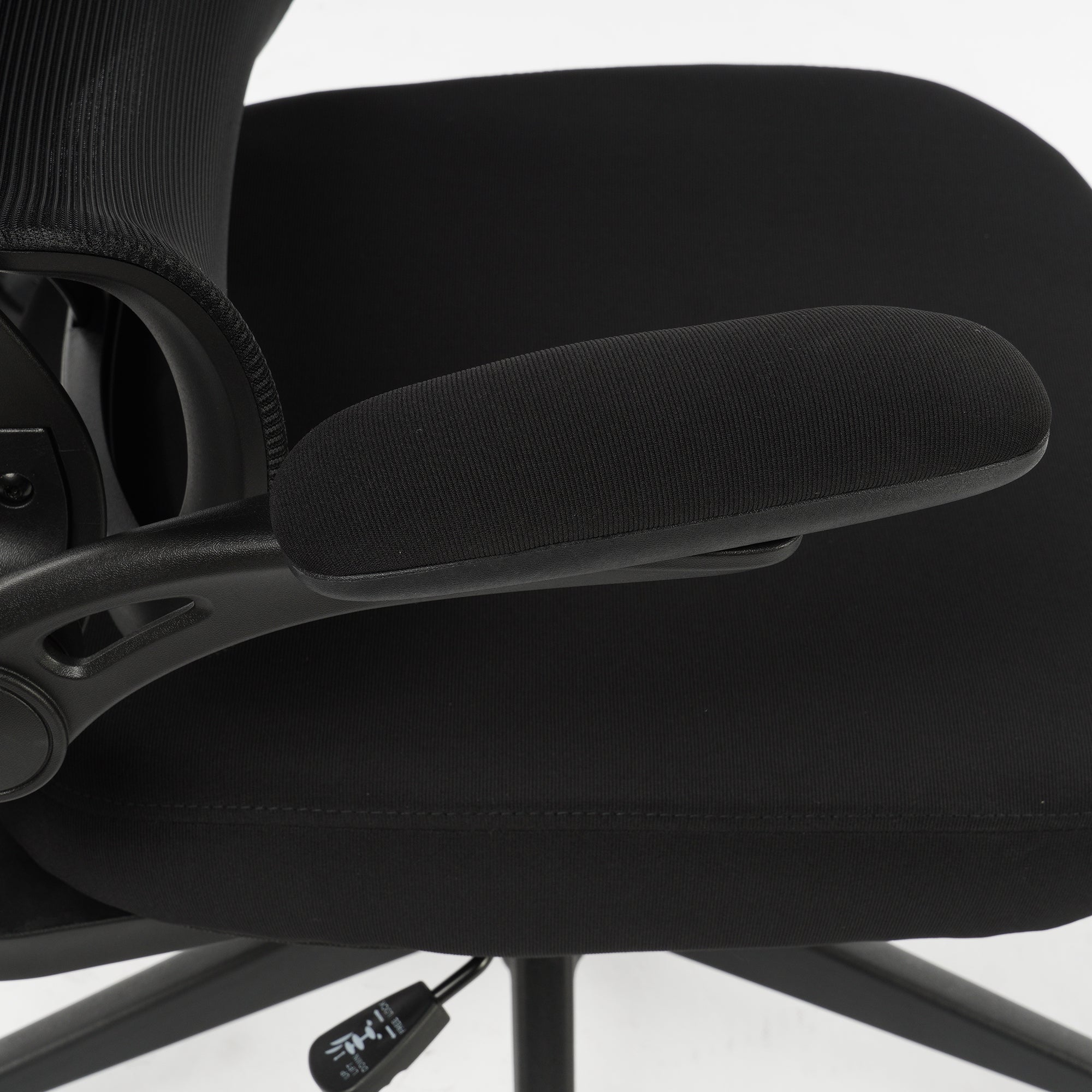 8028 Series High Back Ergonomic Office Chair Black Foam