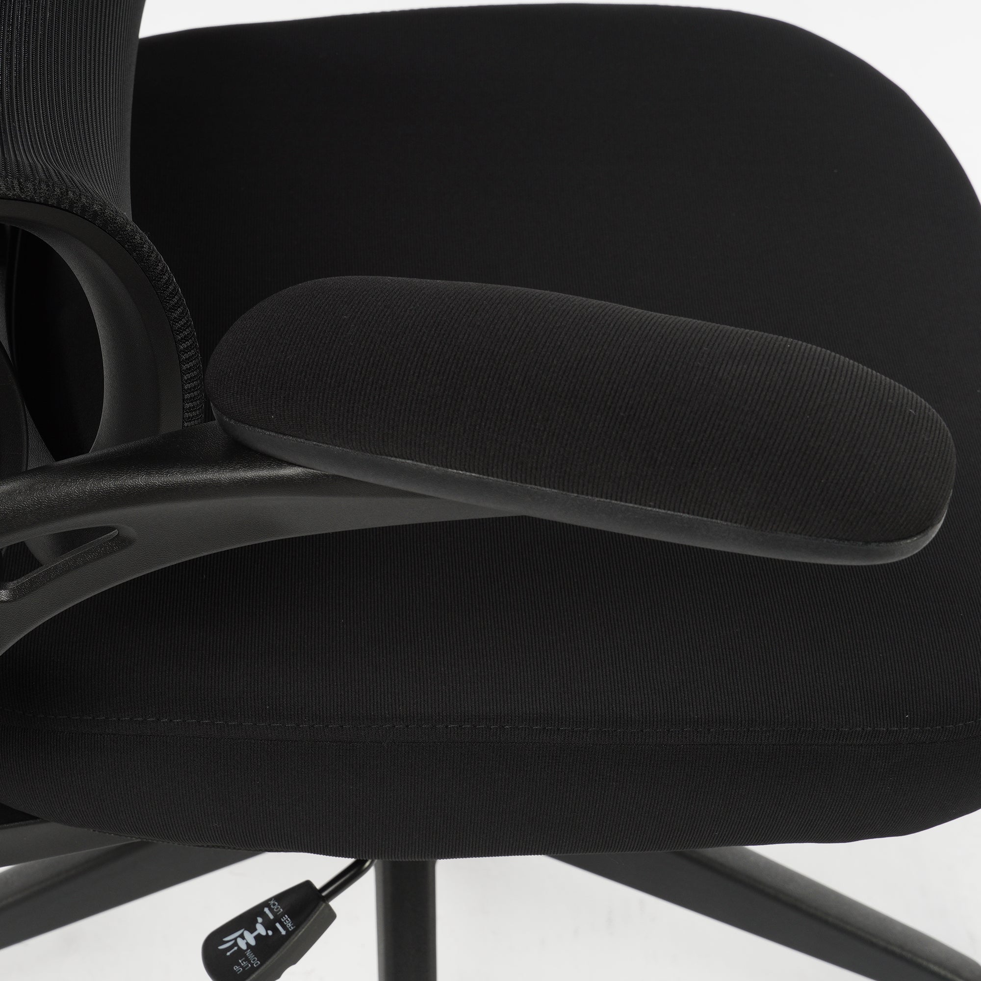 8028 Series High Back Ergonomic Office Chair Black Foam