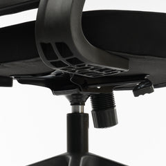 8028 Series High Back Ergonomic Office Chair Black Foam
